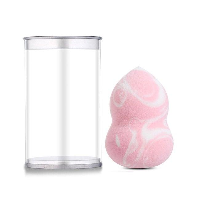 Stylish Womens Makeup Sponge Cosmetic Puff Powder Smooth Beauty Water-Drop Shape Tool Make Up Sponges Cosmetics Colorful