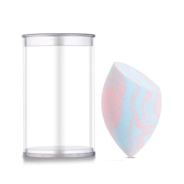 Stylish Womens Makeup Sponge Cosmetic Puff Powder Smooth Beauty Water-Drop Shape Tool Make Up Sponges Cosmetics Colorful