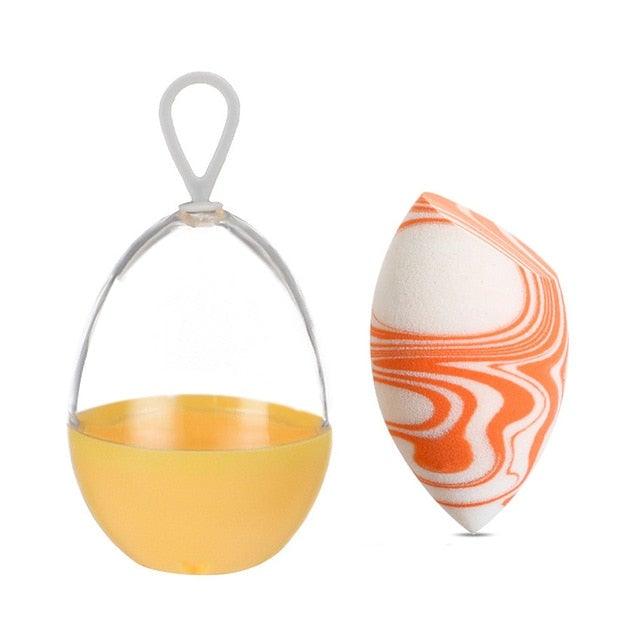 Stylish Womens Makeup Sponge Cosmetic Puff Powder Smooth Beauty Water-Drop Shape Tool Make Up Sponges Cosmetics Colorful