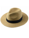 Summer Outdoor Men Large Size Hats Lady Beach Wide Brim Straw Hat Unisex Luxury Straw Hat Classic Mens Dress Hats Party Accessories