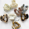 Sweet Mini Acetate Hair Clip for Women Girls Hair Claw Chic Barrettes Crab Hairpins Styling Claw Clips Fashion Hair Gorgeous Hair Accessories For Women