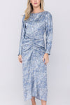 SYDNEY DRESS (BLUE/GRAY)
