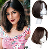 Synthetic Wigs Short Wavy Womens Wig Natural Part Side Hair Black Brown Wigs For Women Heat Resistant Daily Wigs For Black Women Cosplay Wigs For Women Gifts for Girlfriends