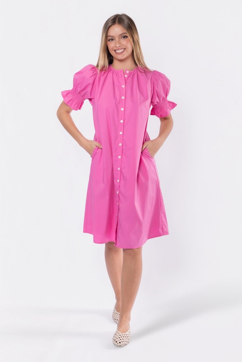 Taya Dress 41" (Pink)