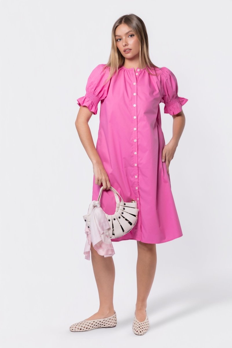 Taya Dress 41" (Pink)