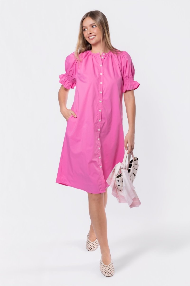 Taya Dress 41" (Pink)