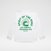 THE SPIRIT RIDER LONG SLEEVE TEE - WHITE