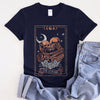 The Lovers Tarot Moon Skeletons Mystical Magic Valentines Day Mystic Edition Graphic Tee