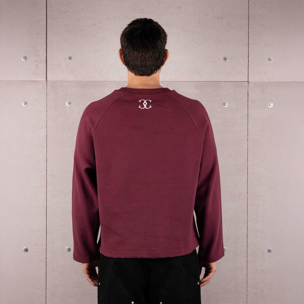 Commons Thermal Long Sleeve Tee Plum