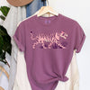 Tiger Wild Animal Lover Chic Nature Inspired Tiger Artwork For Wildlife Enthusiasts Comfort Colors Tee