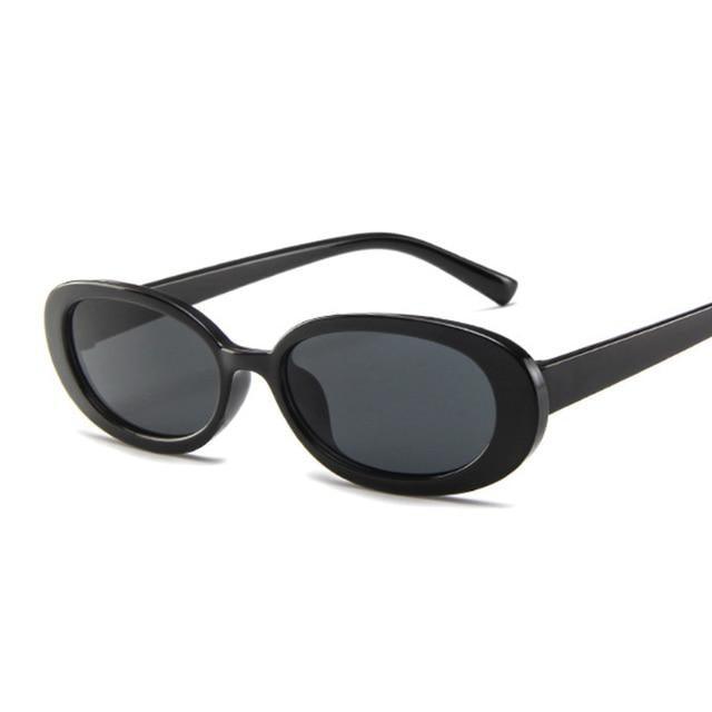 Tiny Small 90s Sunglasses Women Polarized Retro Oval Shape Sunglasses For Woman Designer Sun Glasses For Female Elegant Small Frame Cool Vintage
