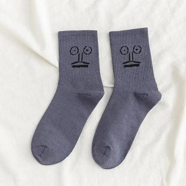Trendy Women Candy Colors Casual Funny Socks Girl Socks Unisex Women Socks Stylish Socks Funny socks Cute Cool Colorful Cotton socks for Women and Men Cozy Gifts