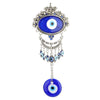 Turkish Blue Evil Eye Wall Hanging Ornaments Nazar Beads Glass Amulet Pendants Wall Hanging Decoration Blessing Protection Home Decoration Lucky Pendant Charm Wall Decor Home Protection House Decoration Good Luck Jewelry Accessories