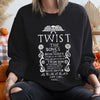 Twist The Bones Halloween Spooky Skeletons Night Graphic Illustration Edition Sweatshirt