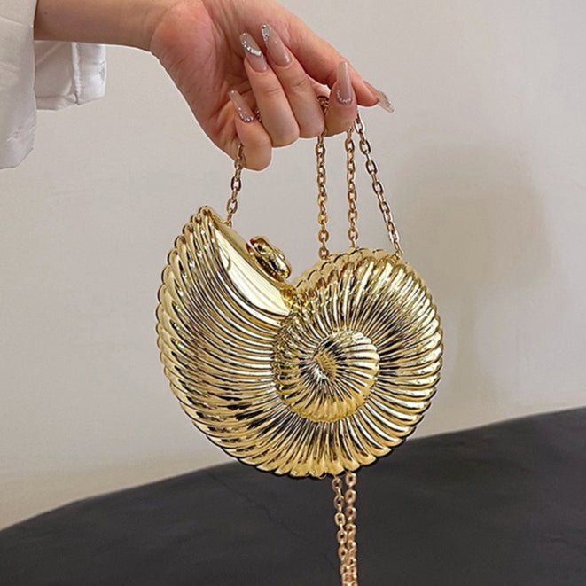 Unique Chic Conch Shell Inspired Clutch Bag (MAC311)