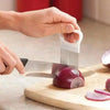 Unique Style 1PC Stainless Steel Onion Needle Onion Holder Handheld Simple Slicer Fruit Vegetable Cutter Potato Kitchen Tool Bar Accessories
