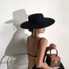 Unique Style Fedora Hats For Women Retro New Trendy Wide Brim Cap For Summer Party Women's Hat Big Fedora Hat Luxury Wedding Hats Flat Top Hat