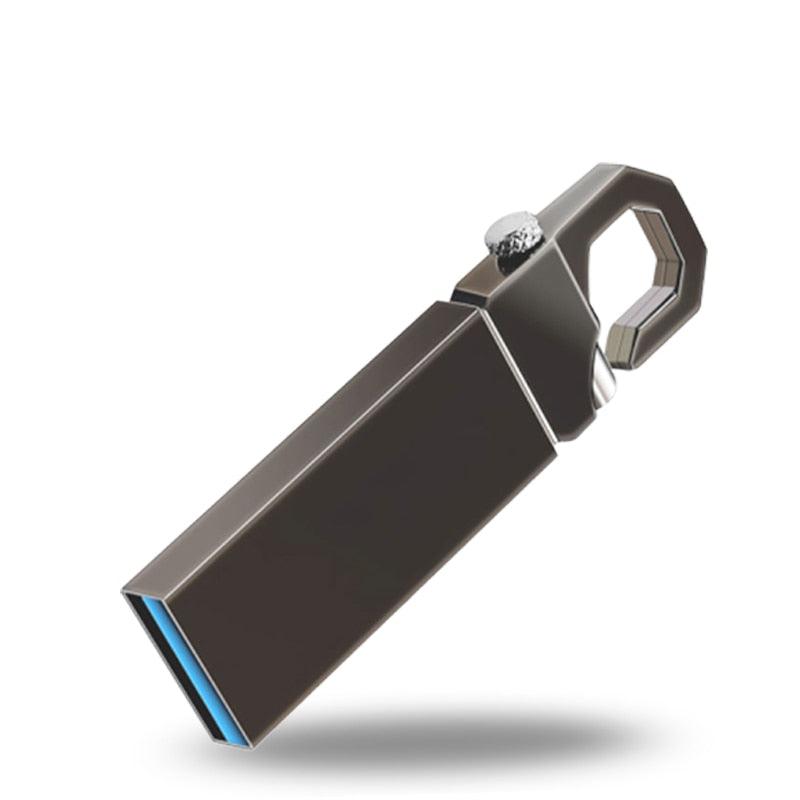 USB 3.0 Metal Pen Drive 8GB 16GB 32GB 64GB USB Flash Drive Flash Stick Disk On Key 3.0 Memory Stick Dual Memory Stick for Laptop PC Mac Computer Car Audio Projector