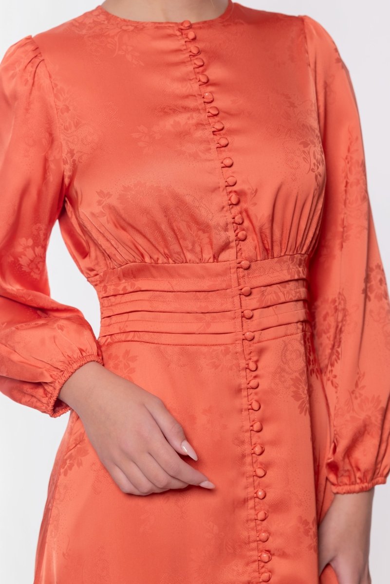 Valentina Dress (Orange)