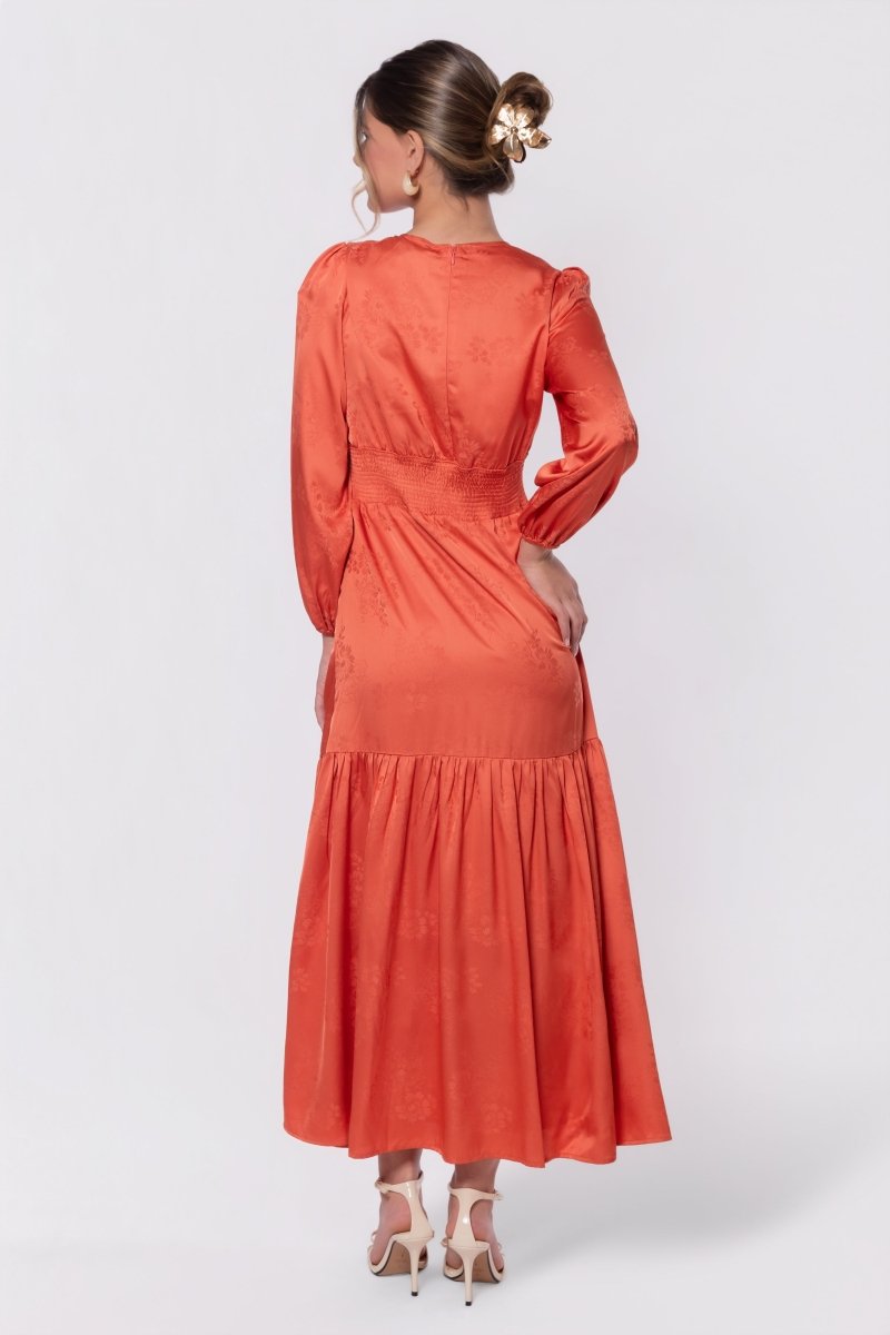 Valentina Dress (Orange)