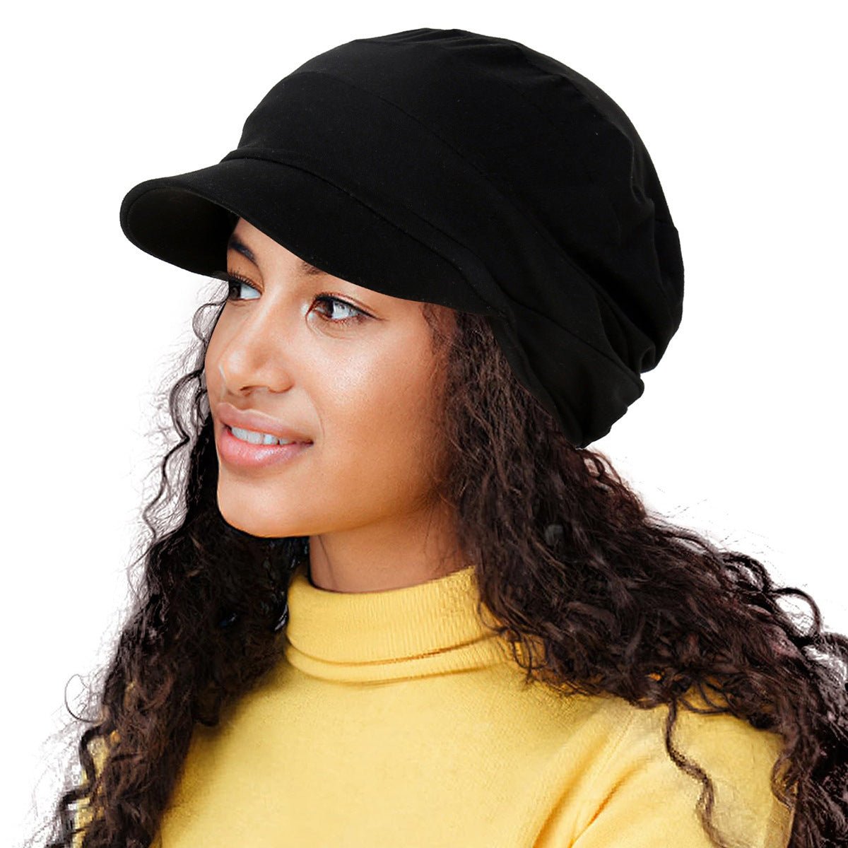 Versatile Hijab, Bottom Hat with Brim (MH108)