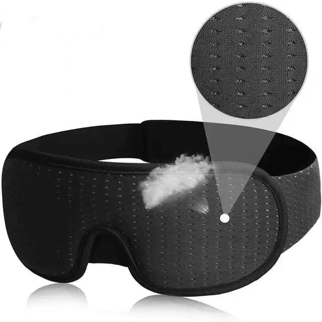 Vintage Blocking Light Sleeping Eye Mask Soft Padded Travel Shade Cover Cool Style Blindfold Eye Cover Sleep Mask Eye Patch For Men Women