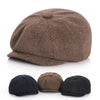 Vintage Children Winter Beret Caps Cute Octagonal Beret Soft Hat Comfortable Retro Style Caps For Children