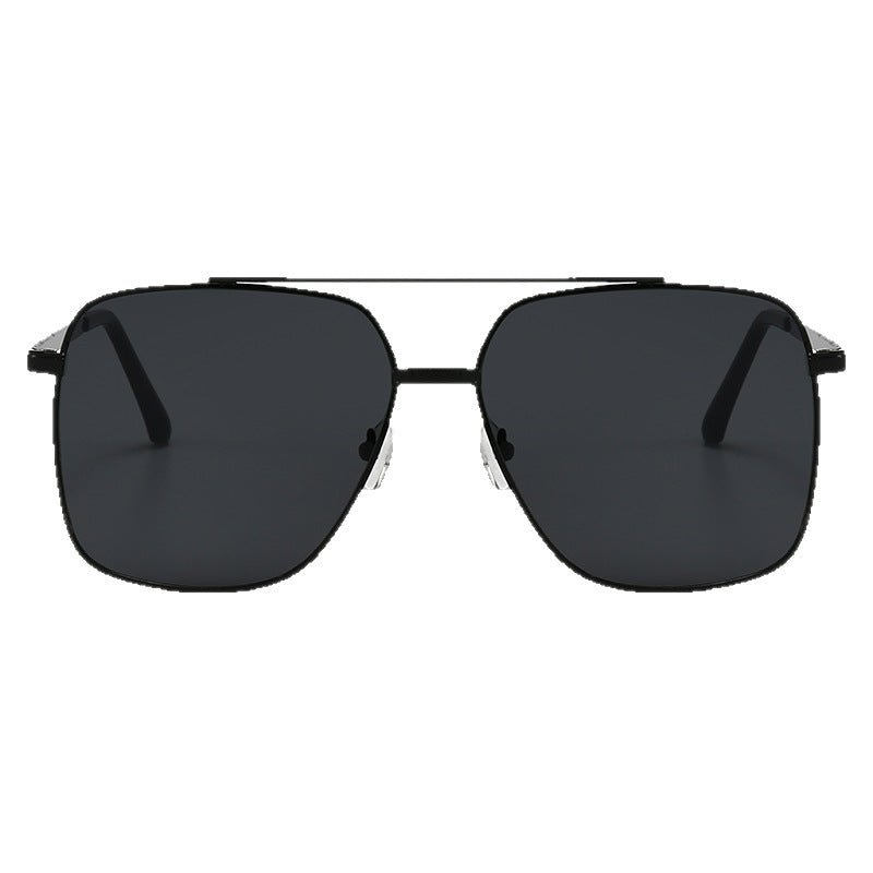 Vintage Double Bridge Sunglasses - Timeless Retro Style for Men & Women (MAC265)