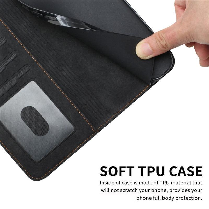 Vintage High Quality PU Leather Wallet Case Wrist Strap Heart Shaped Embossed Phone Case For Xiaomi Redmi 10C Case Redmi 10C Retro Wallet Leather Flip Phone Case For Xiomi Xiaomi Redmi10C 10 C Protect Cover