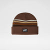 VINTAGE STRIPES BEANIE - COCOA