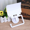 Wall Mounted Plastic Suction Cup Bathroom Toilet Paper Roll Holder With Cover Toilet Tissue Roll Holders Dispenser And Hangers Wall Mounted For Bathroom And Kitchen