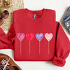 Watercolor Lollipops Candy Sweets Suckers Valentine's Day Limited Edition Sweatshirt