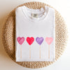 Watercolor Lollipops Candy Sweets Suckers Valentine's Day Edition Comfort Colors Tee