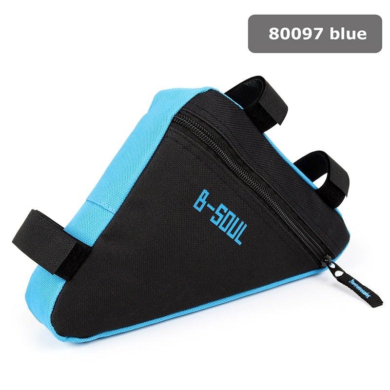 Waterproof Bicycle Bag Bike Triangle Bag For Bicycle Front Frame Bag Bike Bag Cycling Top Tube Bag Bicycle Bottle Bag Bike Storage Frame Bag Bicycle Front Tube Triangle Water Resistant Cycling Pack Strap On Pouch Bike Accessories Tool Accessible