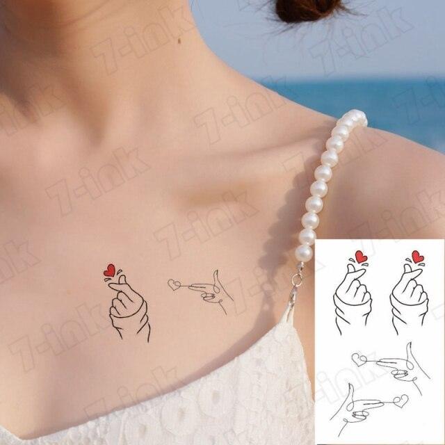 Waterproof Temporary Tattoo Lavender Stickers Butterfly Flower Luxury Small Tattoo For Body Arm