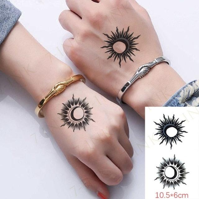 Waterproof Temporary Tattoo Lavender Stickers Butterfly Flower Luxury Small Tattoo For Body Arm