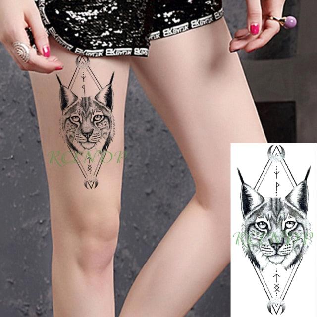 Waterproof Womens Temporary Sticker Tattoo Flower Rose Realistic Sketches For Arm Hand