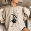 Wednesday Salty Halloween Vintage Cozy Classic Nightfall Edition Premium Sweatshirt