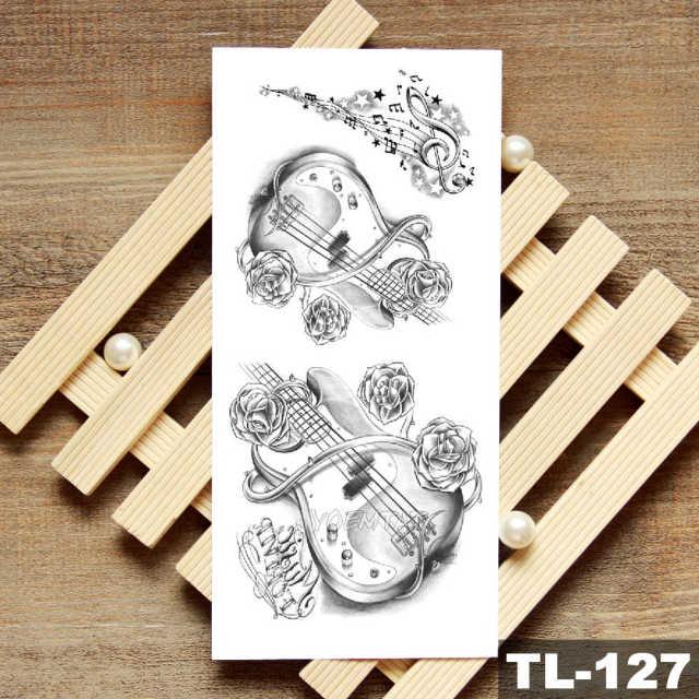 Womans Rose Flower Waterproof Temporary Tattoo Sticker For Arm Body Gorgeous Girls Tattoos