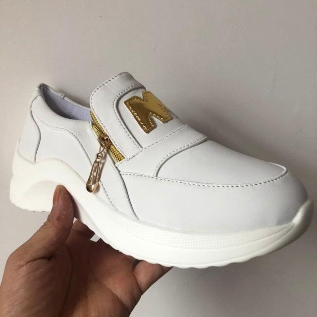 Women Elegant Sneakers Thick Bottom Women Casual Shoes Athletic Road Running Mesh Breathable Casual Sneakers Lace Up Comfort Sports Sneakers