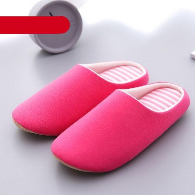 Women Indoor House Plush Soft Cute Cotton Slippers Shoes Non-slip Floor Home Slippers Slides For Bedroom Memory Foam Slippers Scuff Outdoor Indoor Warm Plush Bedroom Shoes With Fur Lining