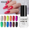 Women Nail Polishing Gel Quick-Dry UV Permanent Gel Nail Polish Multi Color Fashion Cracked Design For Girls and Womens