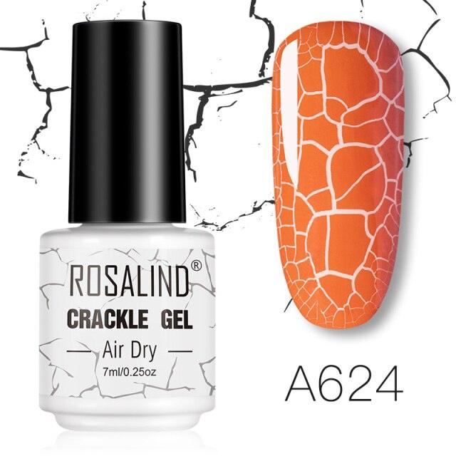 Women Nail Polishing Gel Quick-Dry UV Permanent Gel Nail Polish Multi Color Fashion Cracked Design For Girls and Womens