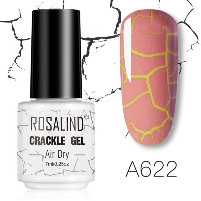 Women Nail Polishing Gel Quick-Dry UV Permanent Gel Nail Polish Multi Color Fashion Cracked Design For Girls and Womens