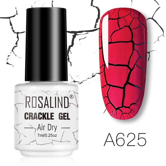 Women Nail Polishing Gel Quick-Dry UV Permanent Gel Nail Polish Multi Color Fashion Cracked Design For Girls and Womens