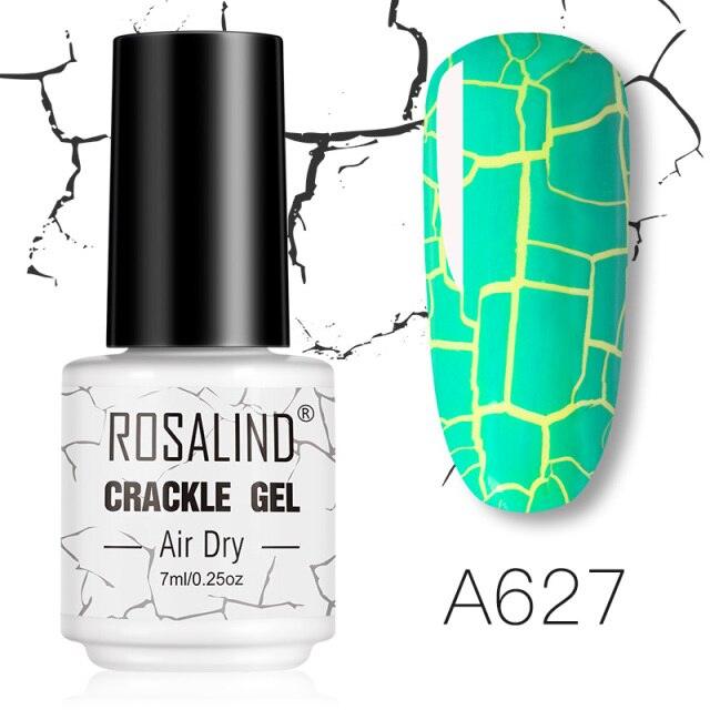 Women Nail Polishing Gel Quick-Dry UV Permanent Gel Nail Polish Multi Color Fashion Cracked Design For Girls and Womens