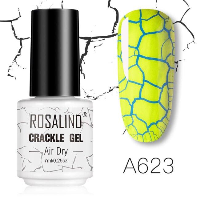 Women Nail Polishing Gel Quick-Dry UV Permanent Gel Nail Polish Multi Color Fashion Cracked Design For Girls and Womens