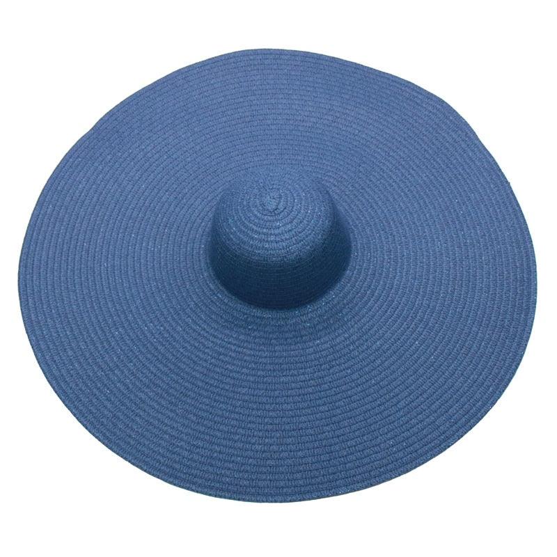 Women Oversized Foldable Summer Large Wide Hat Beach Straw Hat Cute Sun Cap Retro Foldable Handmade Big Hats Ladies UV Protection Hat Vintage Summer Sun Beach Hats