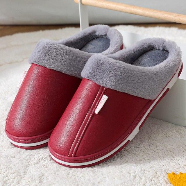 Women's Home Slippers Plush Warm House Shoes Non-Slip Soft Winter Indoors Bedroom Couples Floor Slipper Comfy Warm Memory Foam Faux Fur Indoor Outdoor Non Slip Winter Home Shoes