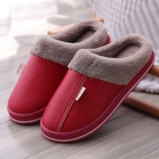 Women's Home Slippers Plush Warm House Shoes Non-Slip Soft Winter Indoors Bedroom Couples Floor Slipper Comfy Warm Memory Foam Faux Fur Indoor Outdoor Non Slip Winter Home Shoes